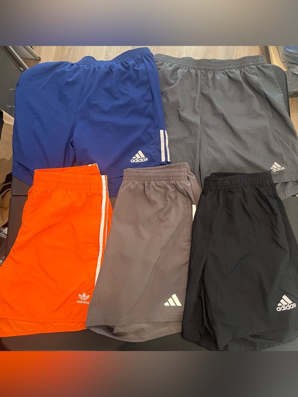7” Adidas Athletic Shorts Assorted - Large